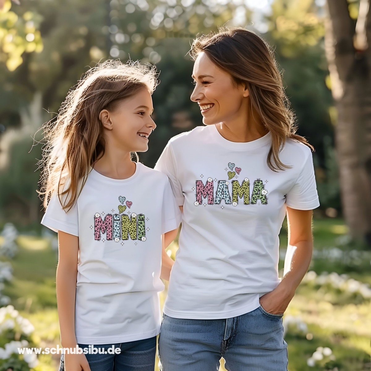 Bügelbild Muttertag - Mama Min